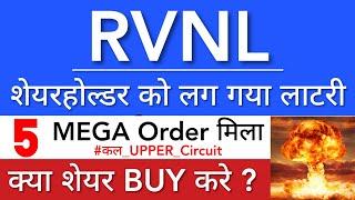 RVNL SHARE LATEST NEWS  RVNL SHARE NEWS TODAY • RVNL PRICE ANALYSIS • STOCK MARKET INDIA