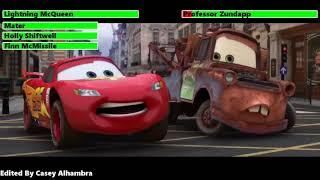 Cars 2 (2011) Final Battle with healthbars (10K Subscribers Special)