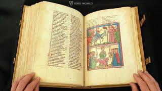 RUDOLF VON EMS: WORLD CHRONICLE - DER STRICKER: CHARLEMAGNE - Browsing Facsimile Editions (4K /UHD)