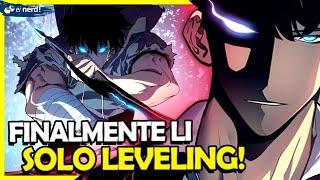 FINALMENTE LI SOLO LEVELING - O QUE EU ACHEI