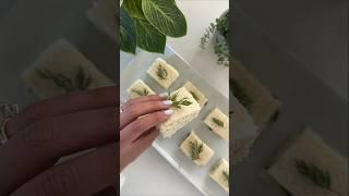 Cucumber tea sandwiches