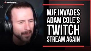 MJF Invades Adam Cole's Twitch Stream Again