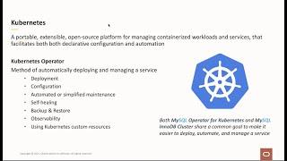 Kubernetes Operator MySQL