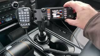 Yaesu FTM-300D and Bullet Proof Diesel Antenna Mount Install - 2021 F150 Tremor