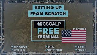 How to download terminal CScalp instruction | Как установить CScalp к бирже Binance