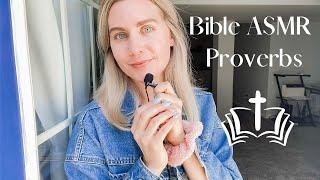 Christian ASMR Bible Reading ~ Whispering Proverbs for Sleep