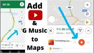 How to Add Music in Google Maps | How to Add Google Play Music to Google Maps | Google map Youtube