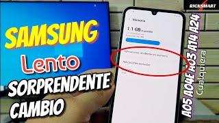 Tu SAMSUNG esta muy LENTO A05 A03 A04 A02 A12 se congela se traba hazlo más rápido 2024