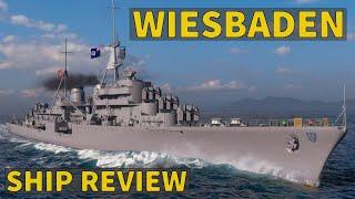 Wiesbaden - New T8 German Light Cruiser | World of Warships