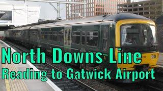 North Downs Line (Reading to Gatwick Airport) - DRIVERS EYE VIEW