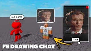 [ FE ] Drawing Chat Maker Script - Send Cool Drawings in Chat fr ‍ | Roblox Scripts *2024*