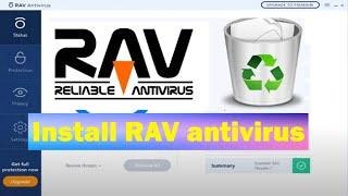 how to download install RAV antivirus windows 11 or 10