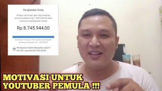 GAK NYANGKA 3000 SUBSCRIBER SEGINI PENDAPATANNYA - GAJI YOUTUBER PEMULA REAL 2022