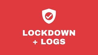 Lockdown + log command