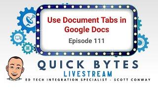 Use Document Tabs in Google Docs