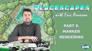 Landscape Design - Marker Rendering - Part 3