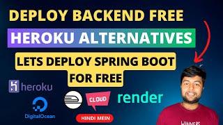 Alternative to Heroku Cloud  for Spring Boot | Deploying Spring Boot for free | Hindi