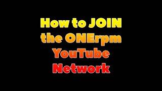 ONErpm has a YT network!?