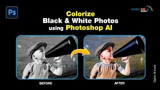 How to Colorize Black & White Photos With Photoshop AI