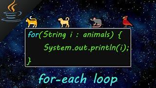 java for-each loop 