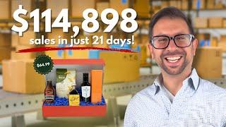 How I Sold $114,898 Worth of Gift Boxes on Amazon in Just 21 Days!