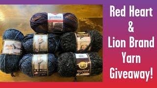  Ended  Lion Brand & Red Heart Yarn Giveaway!  Dazola Designs Crochet