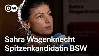 "BSW passt in keine Schublade" Sahra Wagenknecht im Interview | DW Nachrichten