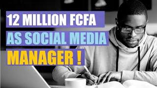 Make 12 Millions FCFA as social media manager | Digital Boost Academy