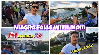 Niagra Falls With My Mom  || Home Tour ||Usa Border Canada || Tibetan YouTuber ||Tibetan Vlogger