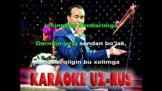 Ozodbek Nazarbekov Sendan bo`lak karaoke