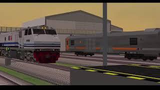 cinematic kereta api by PROGRESSIVE​ADDON dan BLYsulur HD banget!!! | openbve