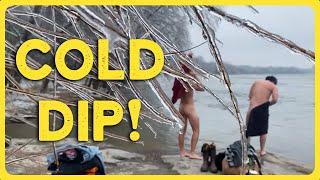 COLD DIP - ICE STORM, WINTER CAMPING