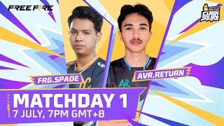 [EN] Free Fire Clash Squad SEA Cup - Matchday 1