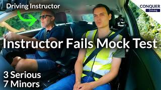 Driving Instructor Fails Mock Driving Test in Great Britain - 3 Reasons