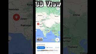 google map 3d view feature #shorts #shortsfeed #googlemaps #3dviews #thesuryatecknowledge