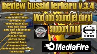 Review bussid terbaru v3.4 mod obb sound jet darat support mod/grafik HD bus simulator indonesia