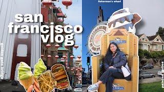 San Francisco Travel Vlog | Golden Gate Bridge, Palace of Fine Arts, Fisherman's Wharf, & MORE