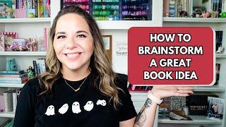 How To Think Of A Book Idea  PREPTOBER 2023