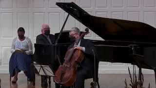 Convocation 2021: Performance by faculty cellist Paul Watkins