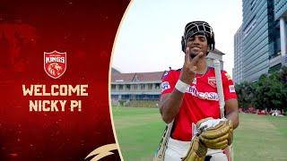Welcome Nicky P | Punjab Kings | IPL 2021