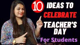 Teacher's Day Celebration Ideas | How to celebrate Teachers Day virtually |Teachers day activities