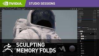 Create Realistic Object Memory Folds in ZBrush with Alessandro Baldasseroni | NVIDIA Studio Session