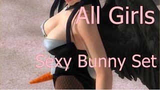 Dead Or Alive 5 Last Round Ultimate Sexy Bunny Costume Set Private Paradise PS4