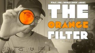 Using an ORANGE FILTER for Black & White Photography