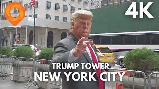 Exploring Trump Tower | First-Person Tour of NYC's Iconic Landmark with a Surprise Welcome!