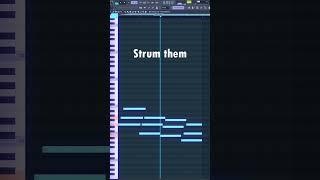 How to make guitar melodies #producer #flstudio