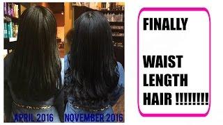 LENGTH CHECK- WAIST LENGTH HAIR & The Products that Helped Coming In Part 2