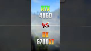 RTX 4060 vs RX 6700 XT