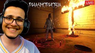 Ghost Hunting in Phasmophobia with Noob Friends