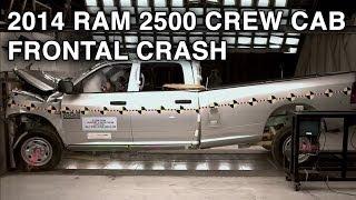 2014 RAM 2500 Crew Cab | Frontal Crash Test | CrashNet1